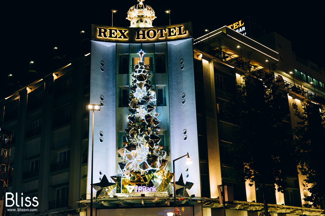 trang trí noel rex hotel bliss event decor việt nam