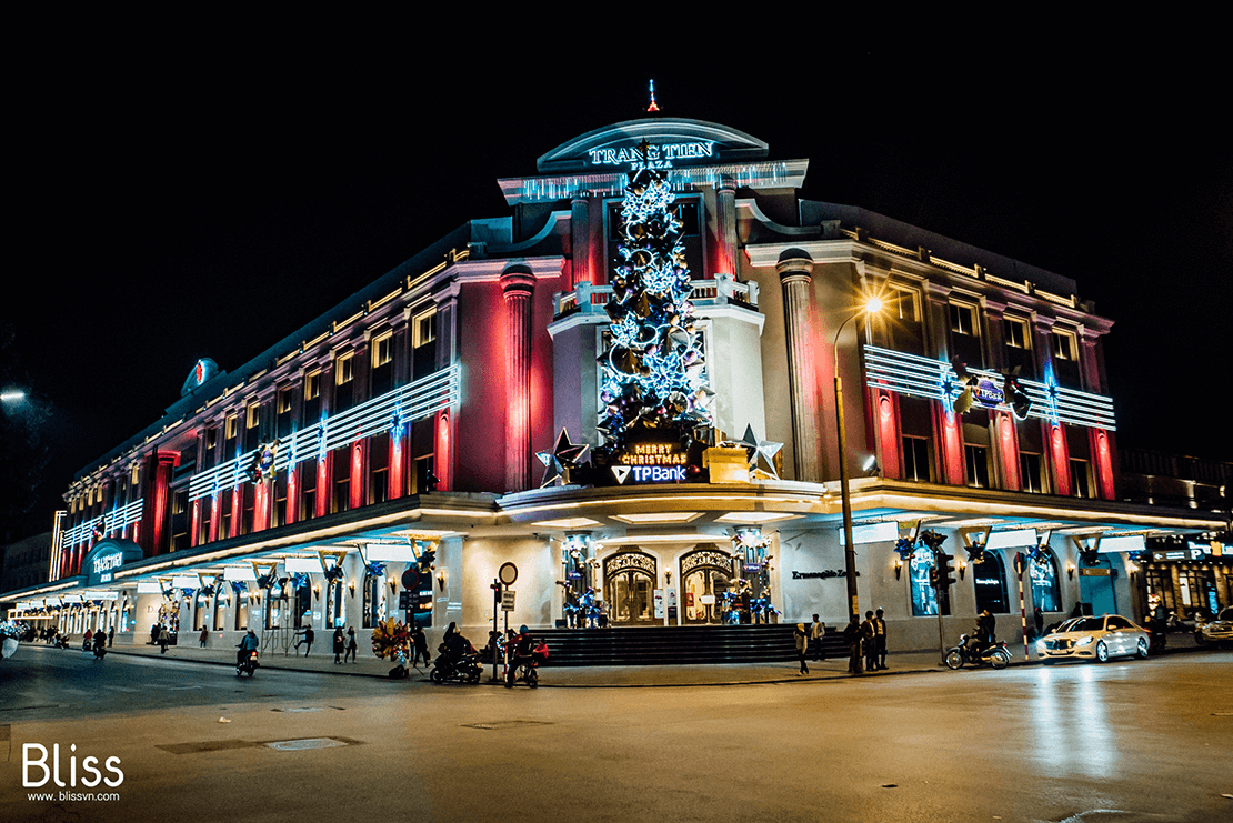 trang trí giáng sinh tràng tiền plaza bliss decor vietnam