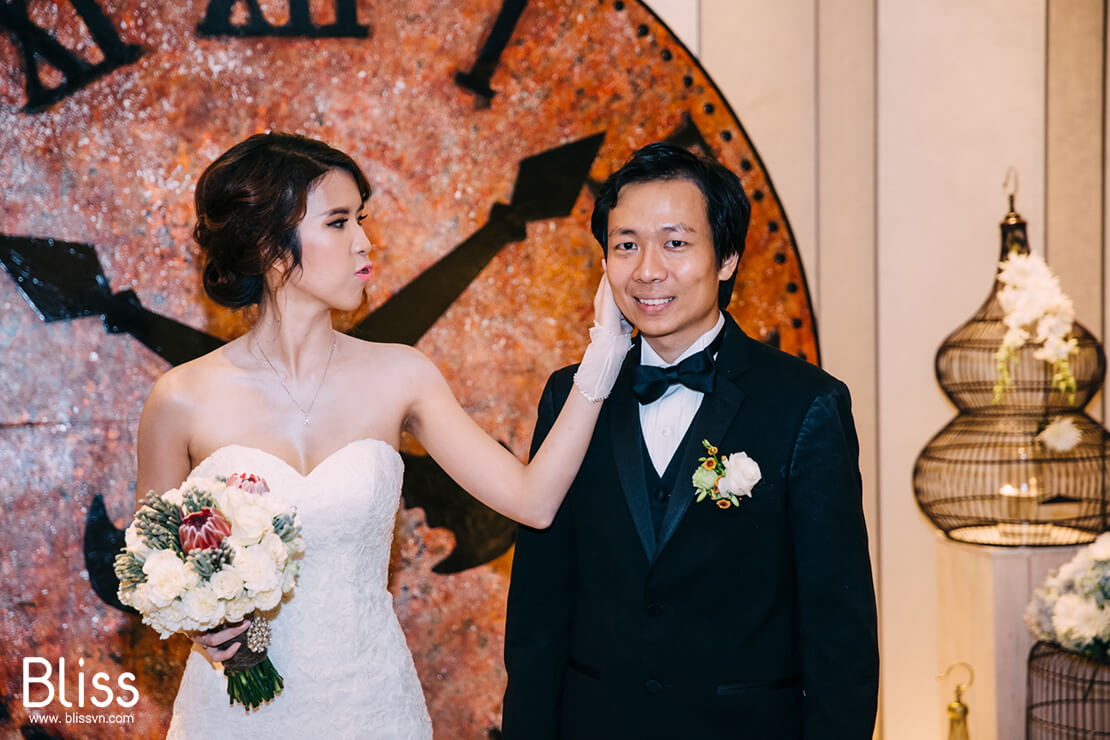 wedding ceremony in nikko saigon vietnam by bliss wedding