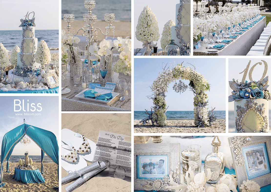 tổ chức tiệc cưới bãi biển mũi né bliss wedding planner, destination beach wedding in vietnam,