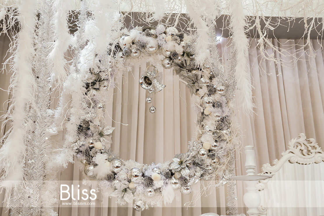 xmas wedding concept in park hyatt vietnam by bliss wedding planner việt nam