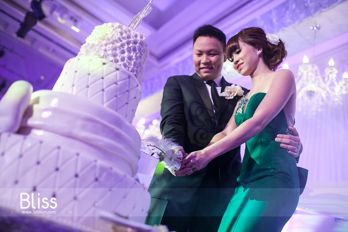 trang trí tiệc cưới mùa noel bliss wedding planner vietnam