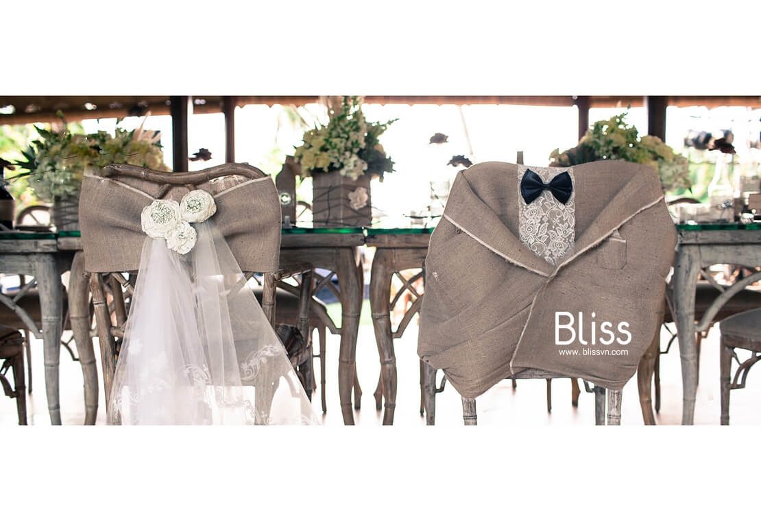 trang trí tiệc cưới ngoài trời bliss wedding việt nam