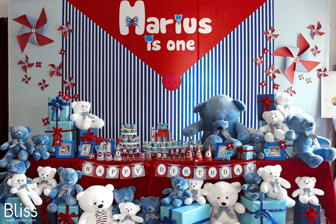 first birthday decoration in vietnam by bliss events