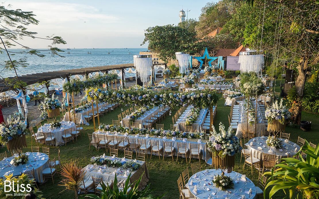 luxury wedding decoration bliss vietnam