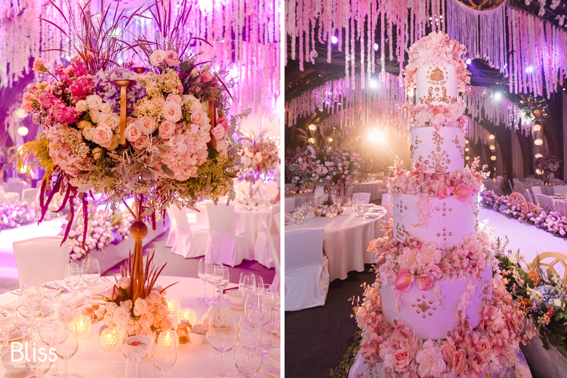 luxury wedding decoration