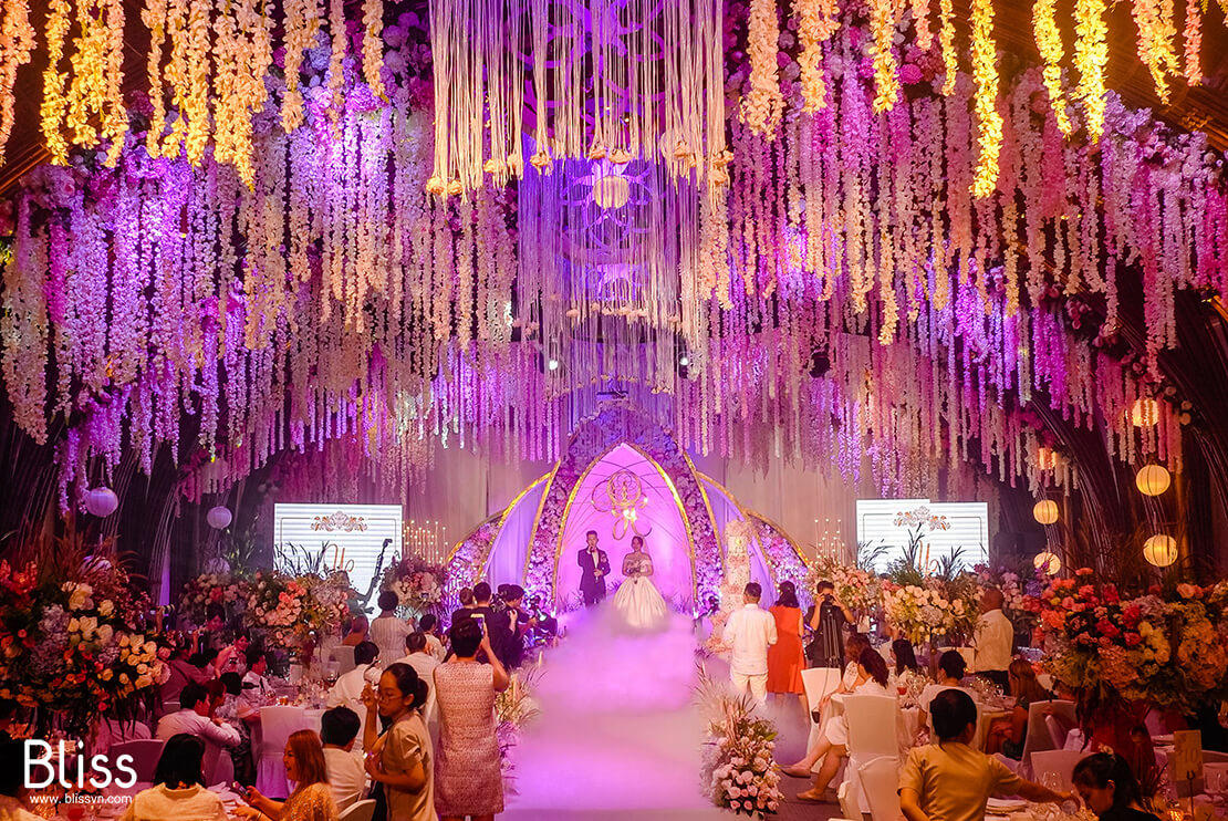 luxury wedding in Hochiminh
