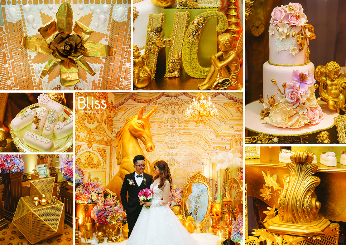 tổ chức tiệc cưới cáo cấp bliss wedding planner vietnam