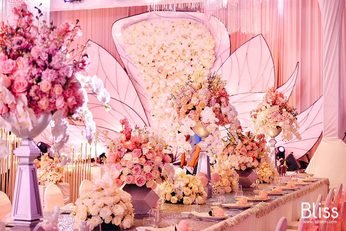 luxury wedding decoration