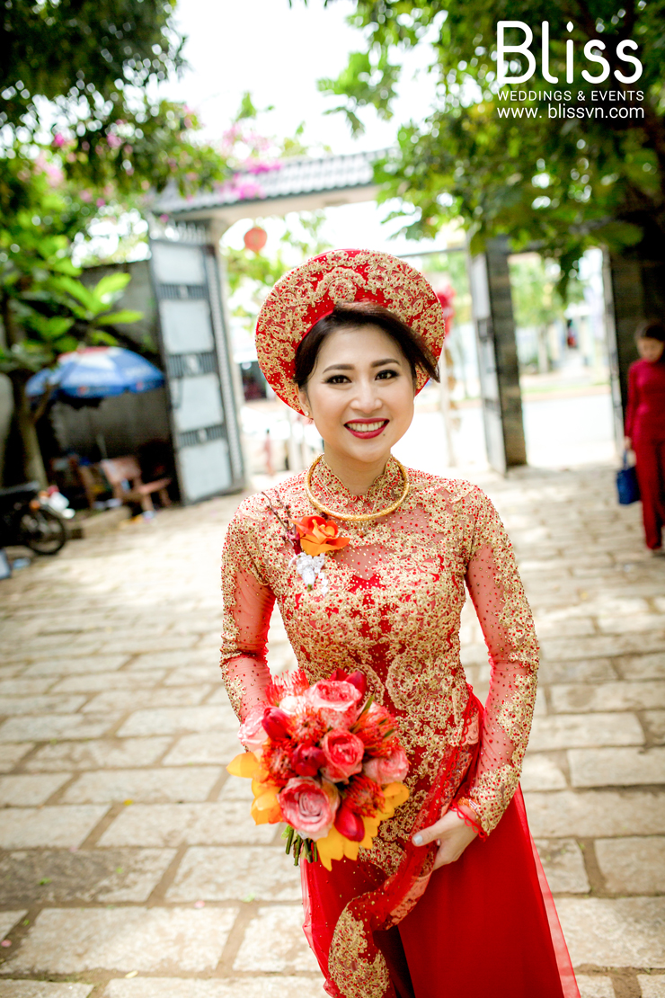 Vietnamese traditional wedding ceremony by bliss wedding in vietnam