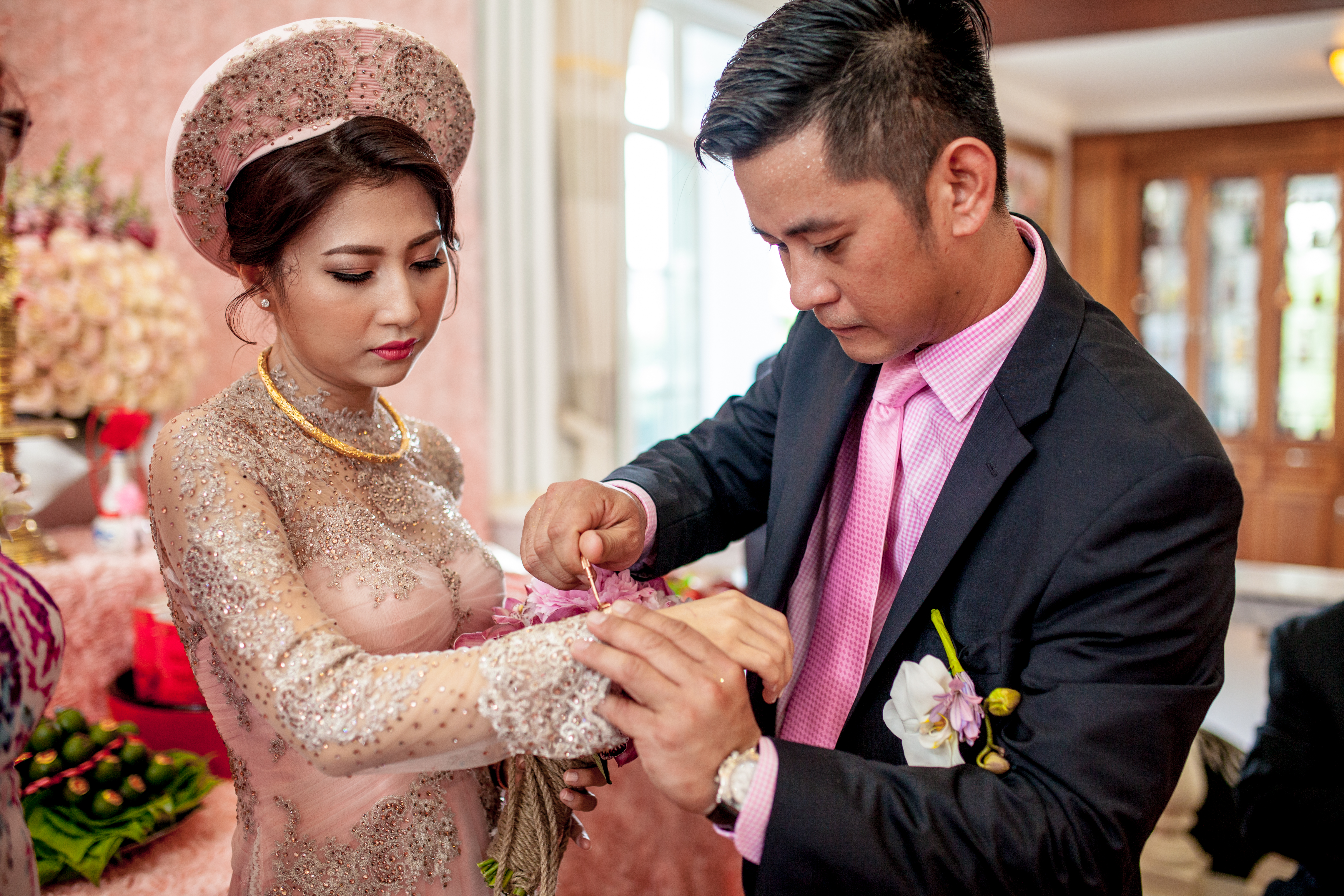 Vietnamese traditional wedding ceremony by bliss wedding in vietnam