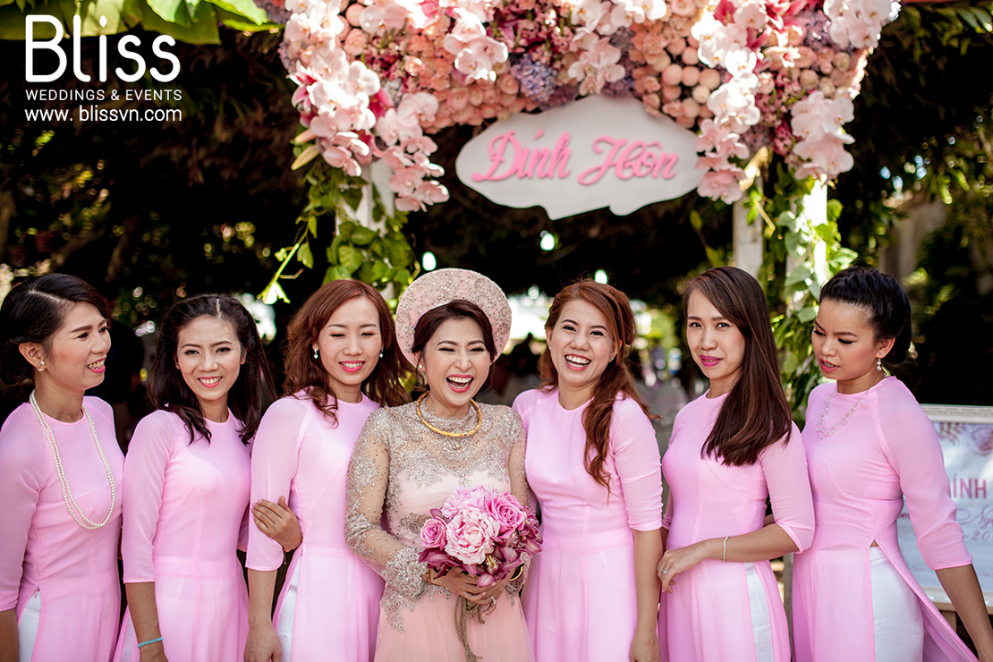 Vietnamese traditional wedding ceremony by bliss wedding in vietnam