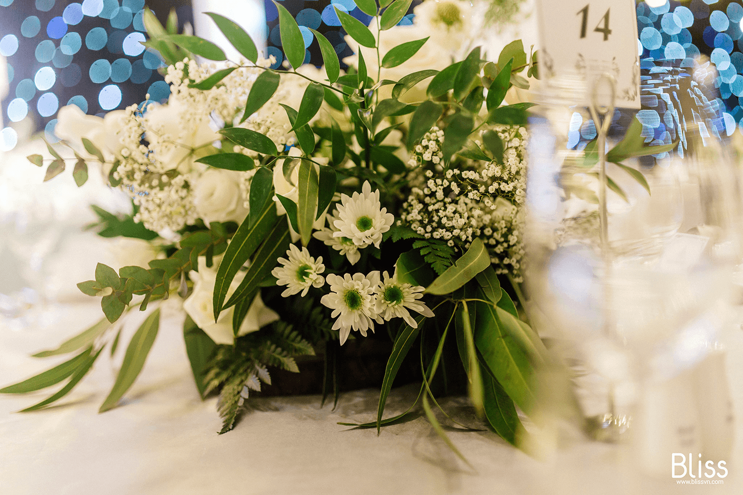 Flower Centerpiece - decor by Bliss