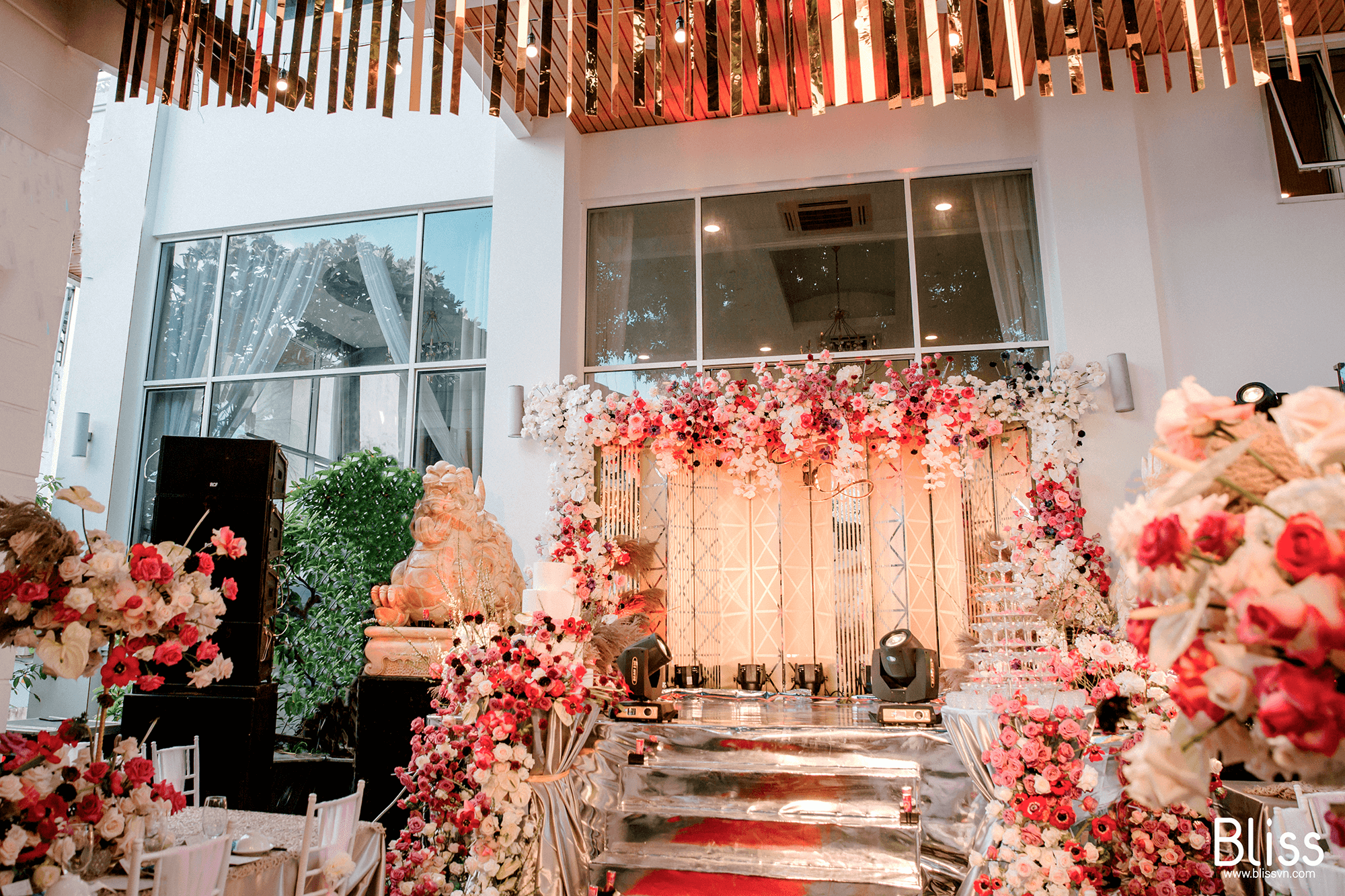 Wedding Stage Decoration by Bliss